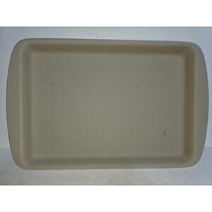 Pampered Chef Stoneware Rectangle Bar Pan Classics Collection T021